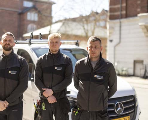 Medarbejdere fra ValentinVVS